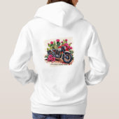 Desert Roos & Benzine Dreams Motorcycle Hoodie (Achterkant)