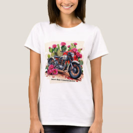Desert Roos & Benzine Dreams Motorcycle T-shirt