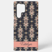 Desert Roos Charm Samsung Galaxy Hoesje (Achterkant)
