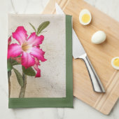 Desert Roos Flowers Keukenhanddoeken (Quarter Fold)