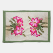 Desert Roos Flowers Keukenhanddoeken (Horizontaal)