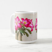 Desert Roos Flowers Mok (Voorkant links)