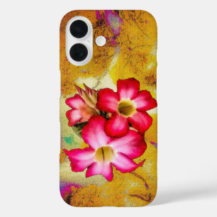 Desert Roos Flowers op Sand iPhone 16 Hoesje