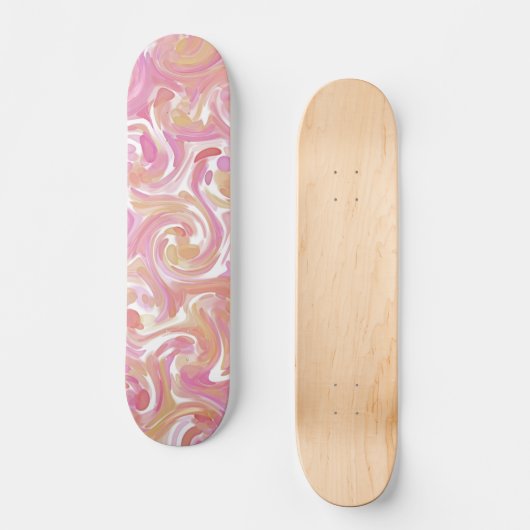Desert Roos Swirl Skateboard (Voorkant)