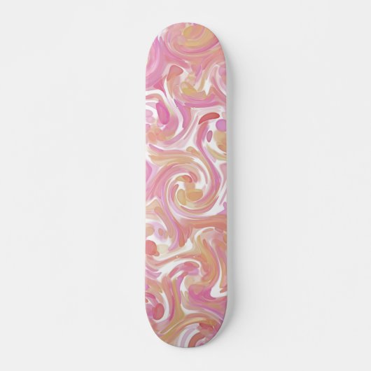 Desert Roos Swirl Skateboard (Voorkant)