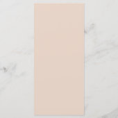 Desert Rose – Dune and Bloom Bruiloftsmenu voor fe Menu (Achterkant)