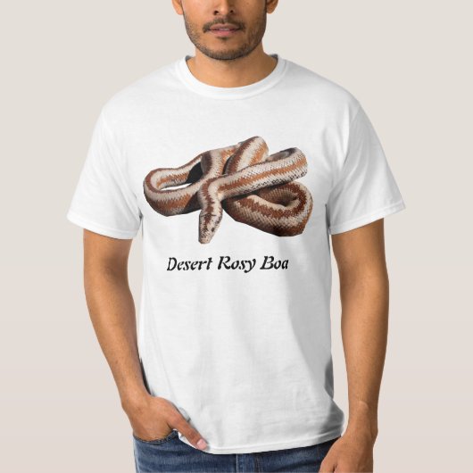 Desert Rosy Boa Value T-Shirt (Voorkant)