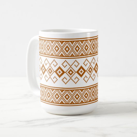 Desert Sage 🌸 koffie mok 15oz (Voorkant links)