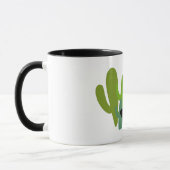 Desert Saguaro Cactus Retro Mok (Links)