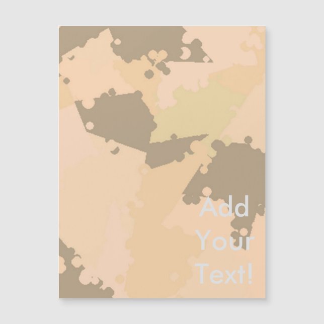 Desert Sand Camo (Voorkant)