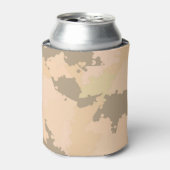 Desert Sand Camo Blikjeskoeler (Blikje Voorkant)