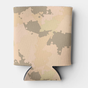 Desert Sand Camo Blikjeskoeler
