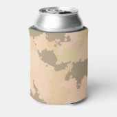 Desert Sand Camo Blikjeskoeler (Blikje Achterkant)