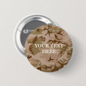 Desert Sand Camouflage Button (Voorkant /achterkant)