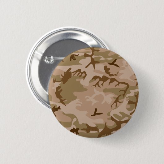 Desert Sand Camouflage Button (Voorkant /achterkant)