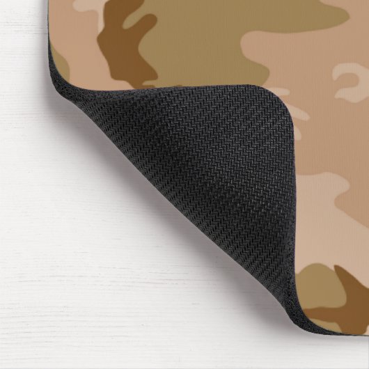 Desert Sand Camouflage Mousepad Muismat (Hoek)