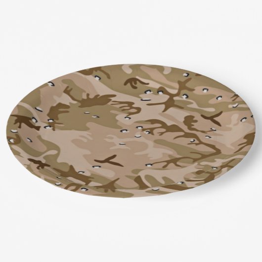 Desert Sand Camouflage Papier Bord (Gekanteld)