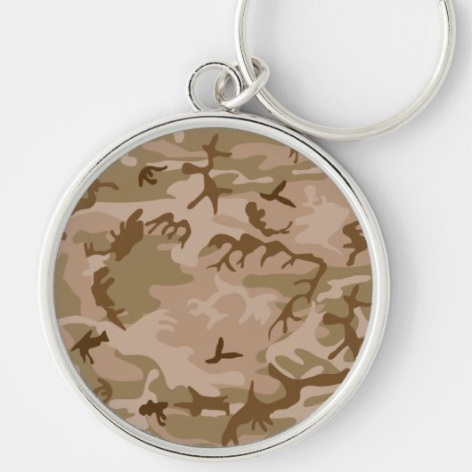 Desert Sand Camouflage Sleutelhanger (Voorkant)