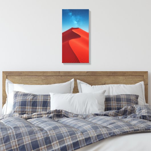 Desert Sand Dune Canvas Afdruk (Insitu (Slaapkamer))