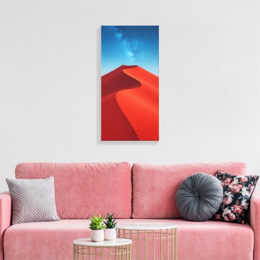 Desert Sand Dune Canvas Afdruk (Insitu (Woonkamer))