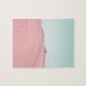 Desert Sand Dunes Sky Foto Pink Modern Legpuzzel (Horizontaal)