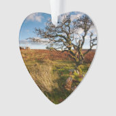 Desert Savannah Dated Photo Custom Ornament (voorkant)