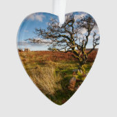 Desert Savannah Dated Photo Custom Ornament (voorkant)