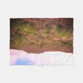Desert Scene Fleece Deken (Voorkant (Horizontaal))
