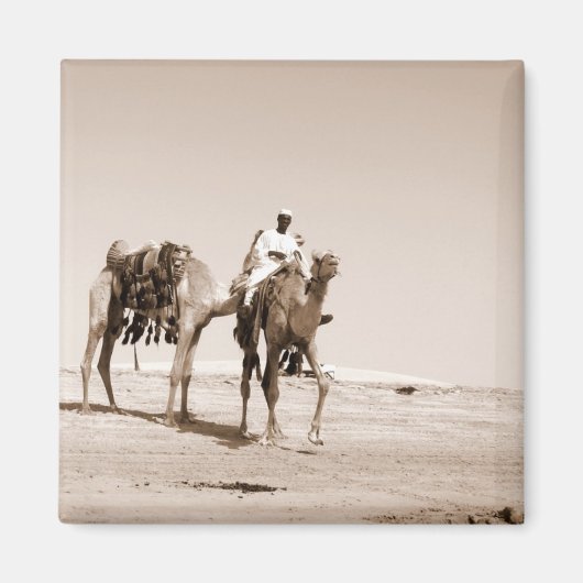 Desert Scene Magneet (Voorkant)