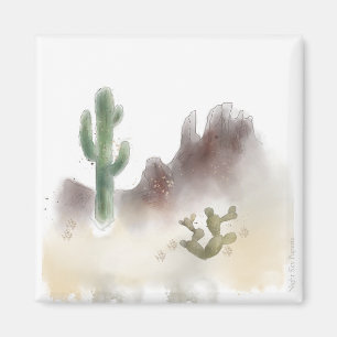 Desert Scene Magnet
