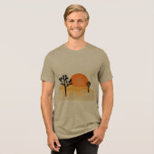 Desert Scene T-shirt (Voorkant volledig)