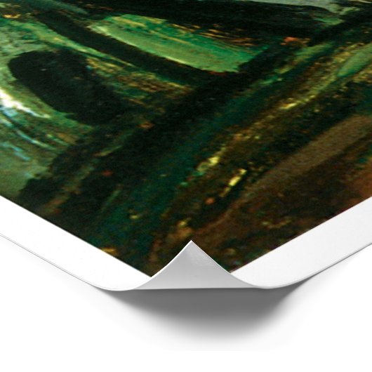 Desert Scene van Marsden Hartley 1911 Poster (Hoek)