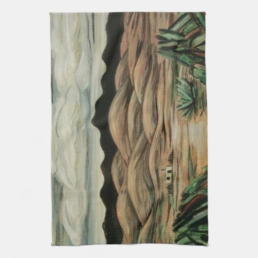 Desert Scene van Marsden Hartley,  Kunst Theedoek (Verticaal)