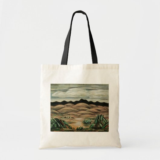Desert Scene van Marsden Hartley,  Kunst Tote Bag (Voorkant)