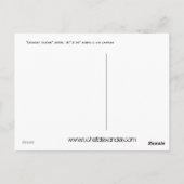 "Desert Scene" van Ruchell Alexander Briefkaart (Achterkant)