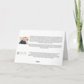 Desert Scene Watercolor + Ink Card Bedankkaart (Achterkant)