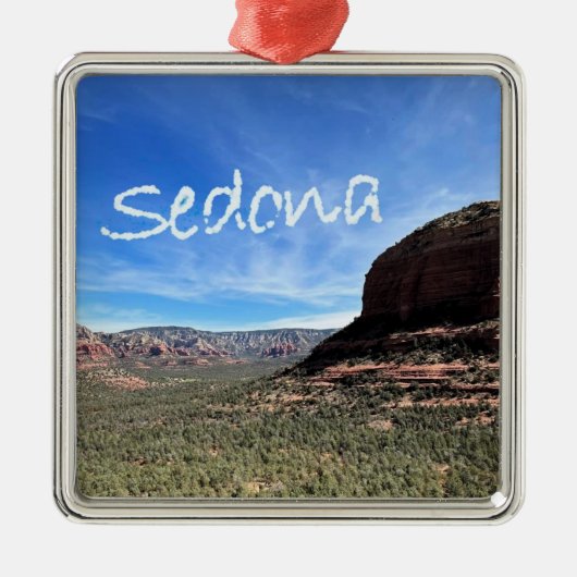 Desert Sedona Arizona Metal Ornament (Voorkant)