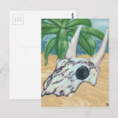 Desert Skull Briefkaart (Voorkant / Achterkant)