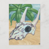 Desert Skull Briefkaart (Voorkant)