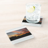Desert Sky Glazen Onderzetter (Schuin)