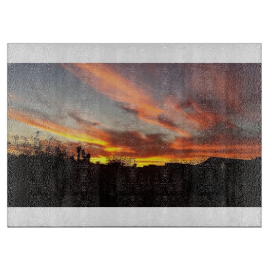 Desert Sky Snijplank (Voorkant)