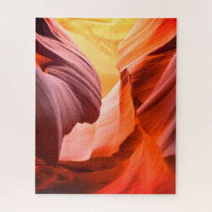 Desert Slot Canyon of Uw Foto Legpuzzel