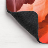 Desert Slot Canyon of Uw Foto, witte naam Muismat (Hoek)