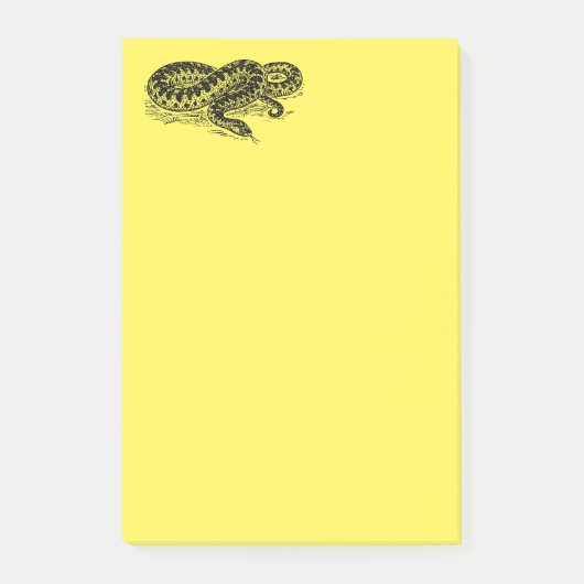 Desert Snake Post-it® Notes (Voorkant)