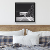 Desert Snow-Rancho Mirage, CA van Tom Masters Canvas Afdruk (Insitu (Slaapkamer))