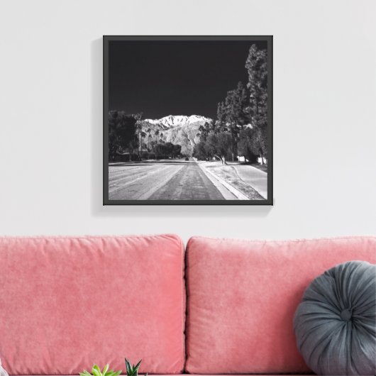 Desert Snow-Rancho Mirage, CA van Tom Masters Canvas Afdruk (Insitu (Woonkamer))