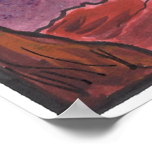 Desert Solitaire Poster (Hoek)