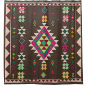 Desert Soul: Moroccan Heritage Charm Douchegordijn (Voorkant)