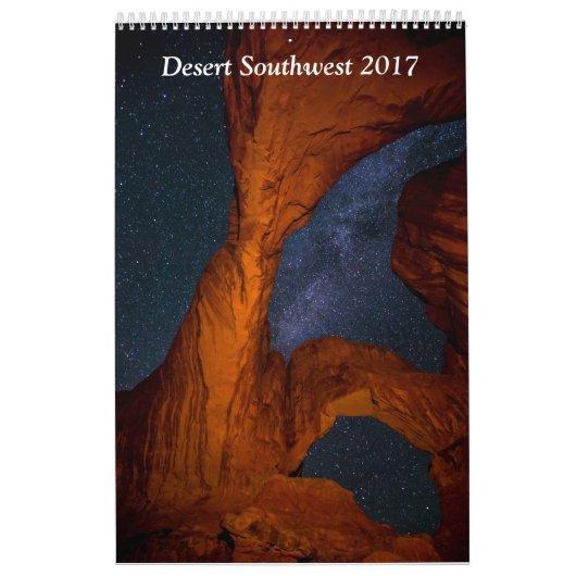 Desert Southwest 2017 Kalender (Hoes)