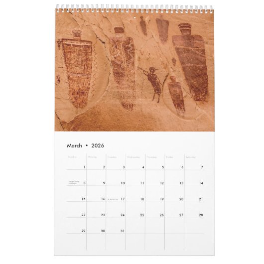 Desert Southwest 2017 Kalender (Mar 2026)